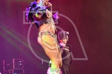 Drag Sethlas vuelve a dar caña en Jinámar (Foto Antonio Alí)